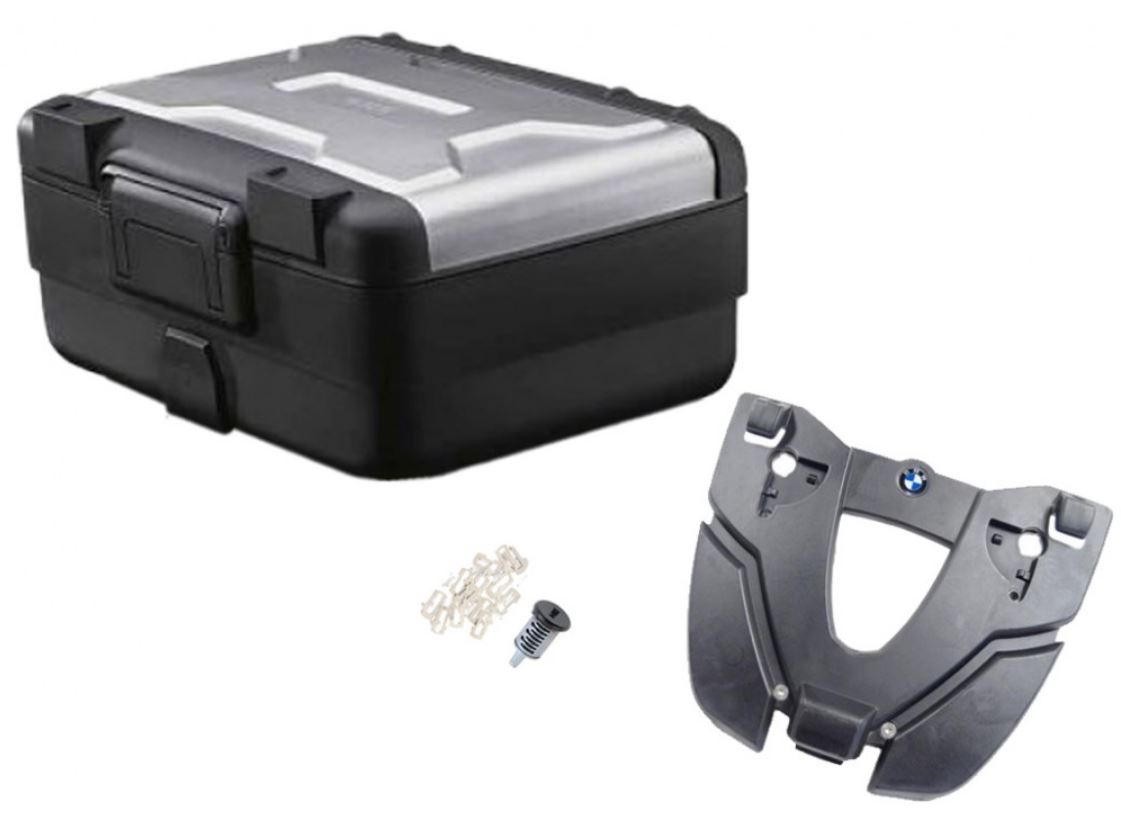 Original BMW Vario Suitcase Set – Silver, For R1200GS / R1250GS / F850GS / F750GS