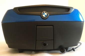 BMW Top case, 49 liter in Montego blue with full equipment R1200RT (K52)